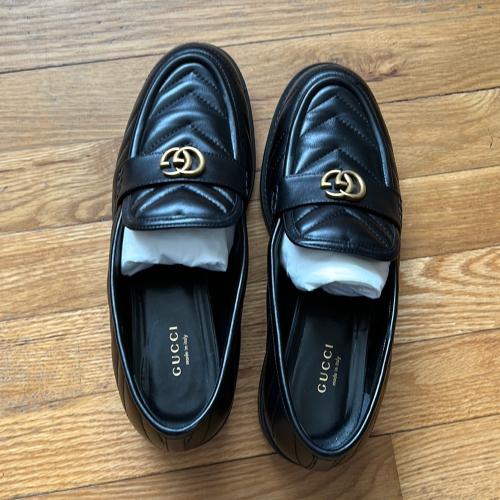 Gucci double G loafers